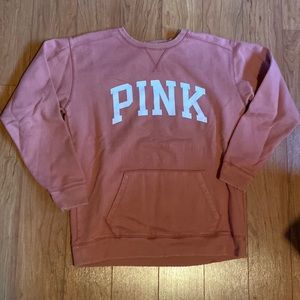 Distressed Victoria Secret Pink sweater